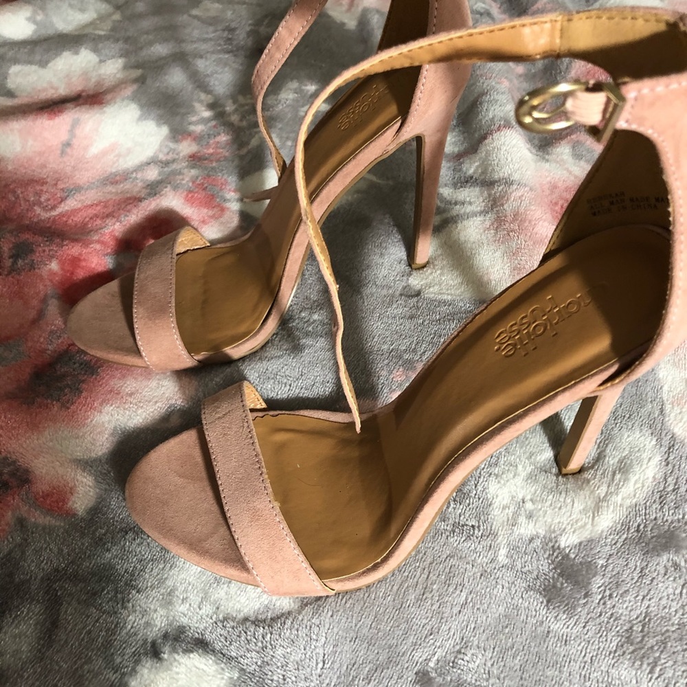 Pink heels